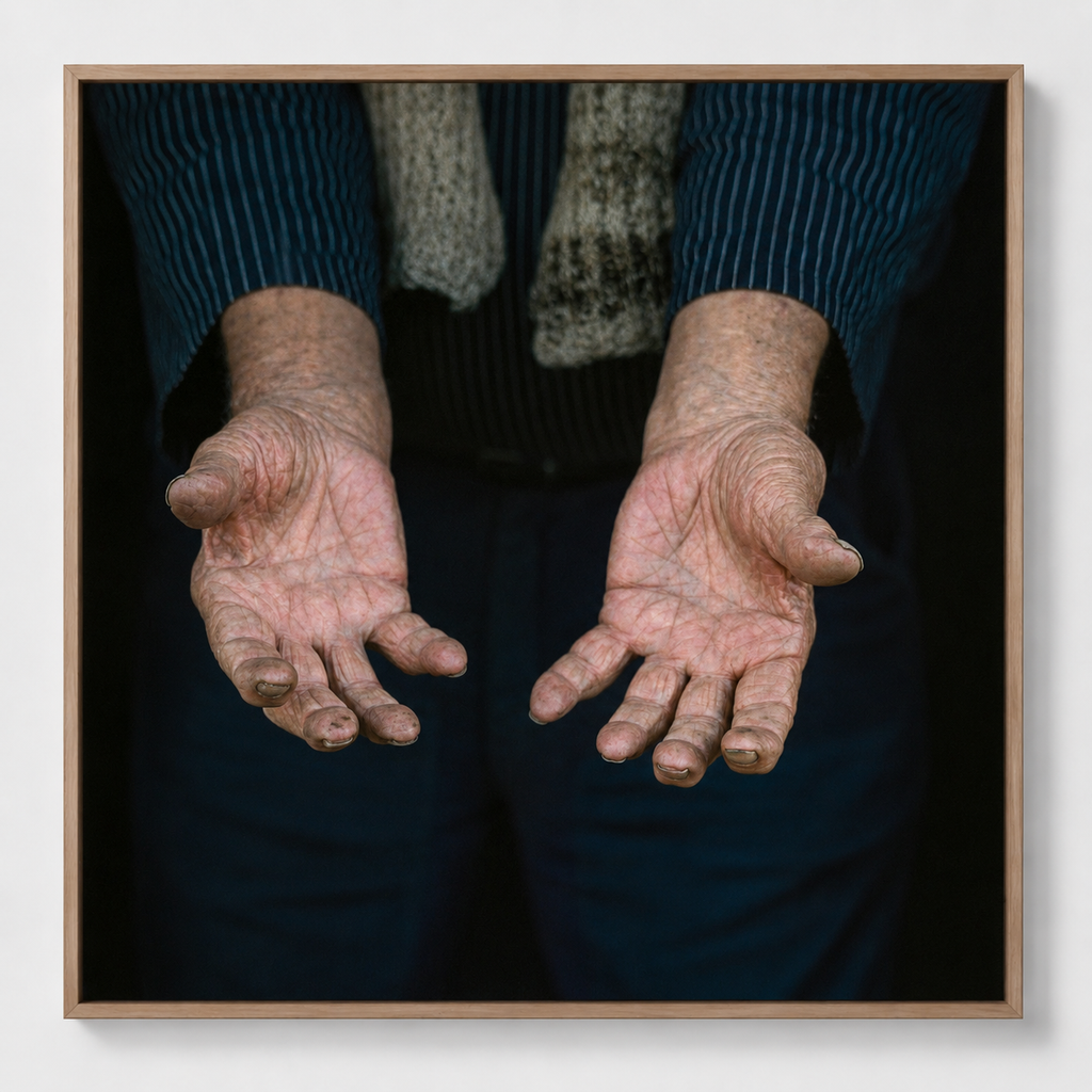 Fine art print 'Reid's handen' #017