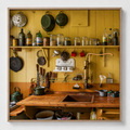 Fine art print 'Keuken in de vuurtoren' #010
