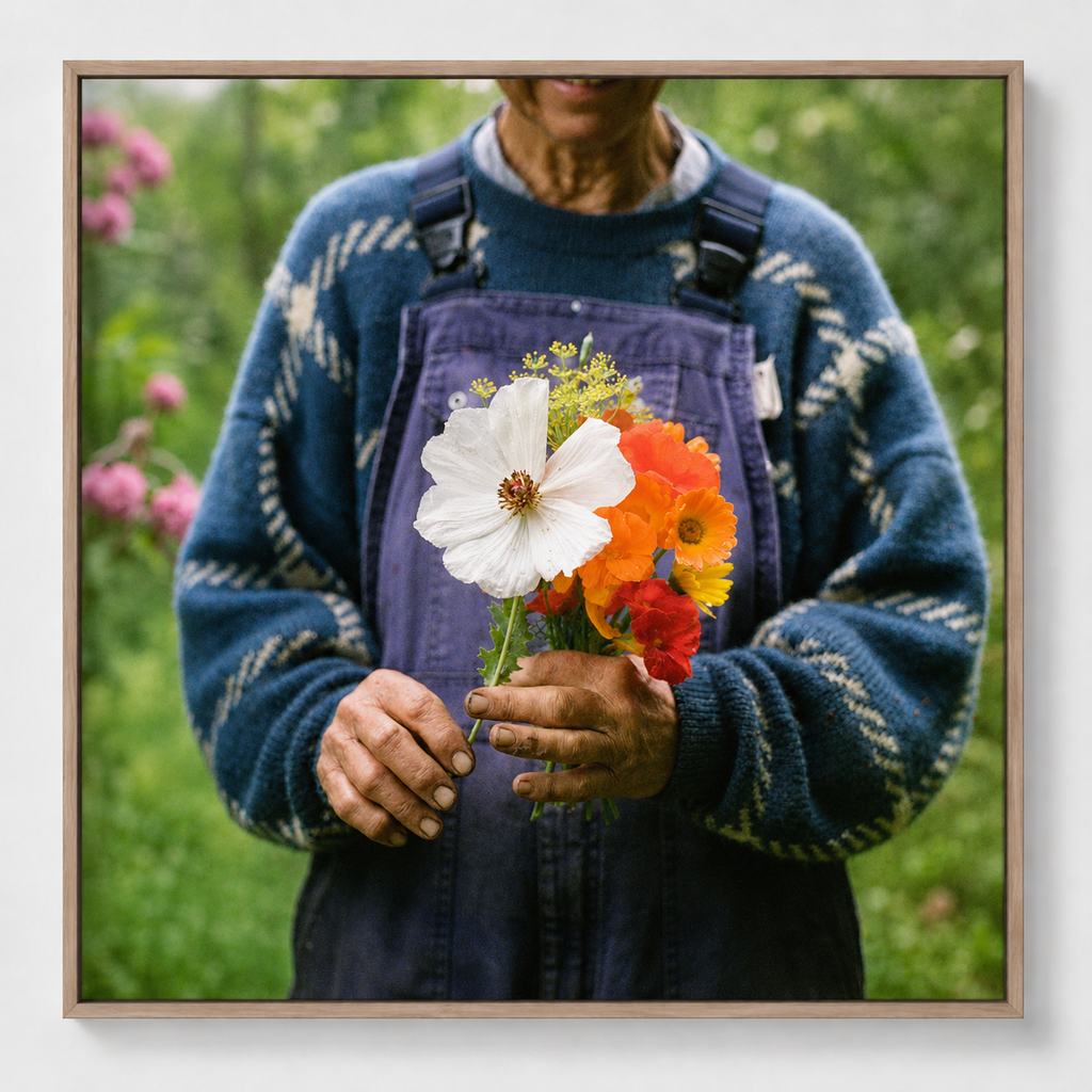 Fine art print 'Boeket wilde bloemen' #005